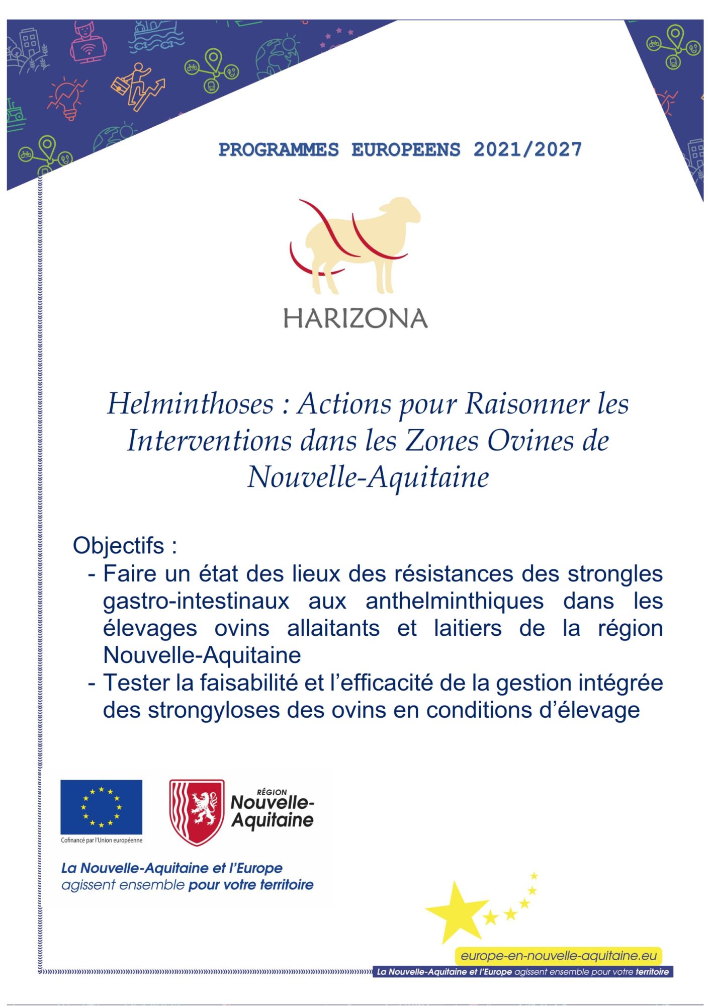 Projet HARIZONA 2021-2027